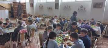 Завтрак директора с 3 б классом
